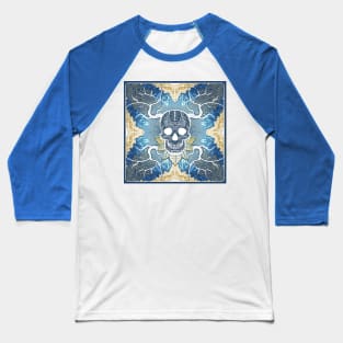 beautiful skull with patterns Baseball T-Shirt